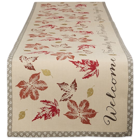 DII&#xAE; 72&#x22; Gather Together Print Table Runner